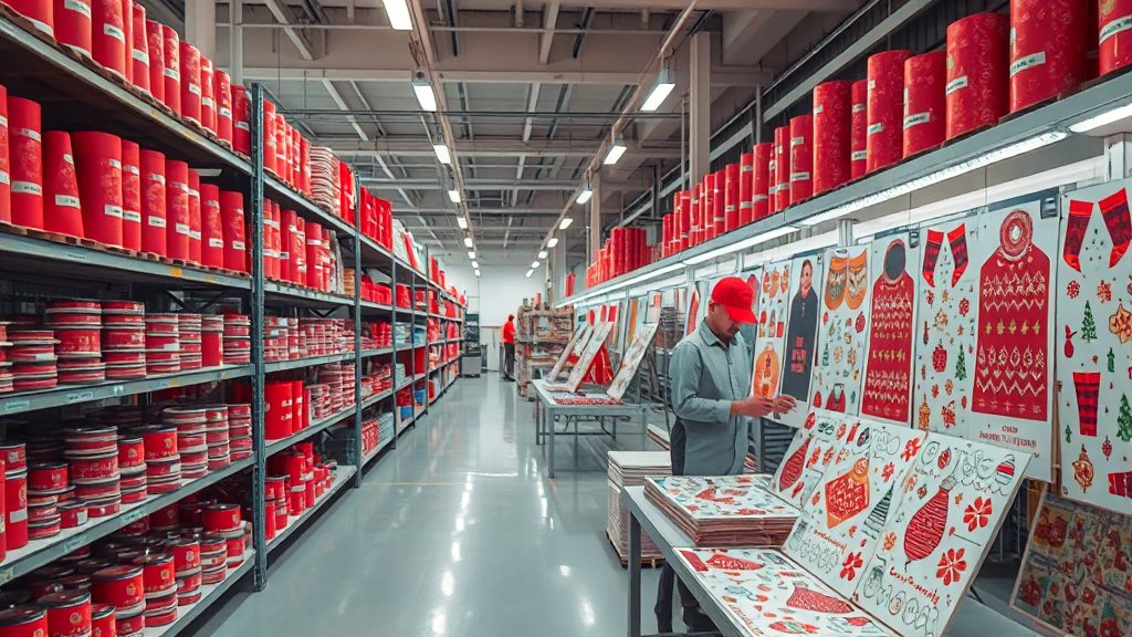 哪些场景适合节庆用品批量采购和来样加工？